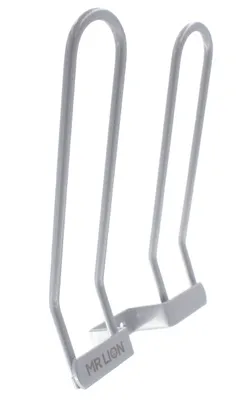 Immagine prodotto di Portascarpe - 1 paio di scarpe, larghezza 130 mm, filo d'acciaio verniciato argento RAL 9006