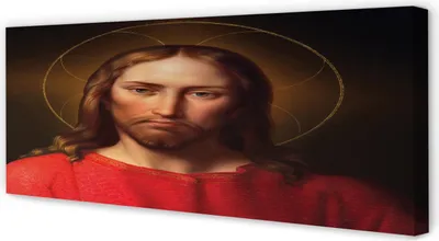 Produktbild von Leinwandbild 125x50 Wandkunst Jesus