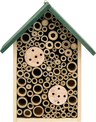 Immagine prodotto di Casette per Insetti 2 pz 23x14x29 cm in Legno Massello di Abete