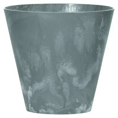 Produktbild von Pflanztopf ca. 20 x 19,2cm Blumen Übertopf grau Betonoptik