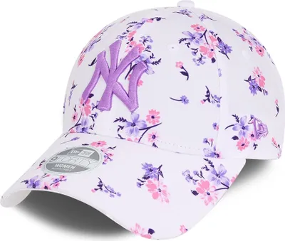 Zdjęcie produktu dla New Era 9Forty Damen Cap - FLORAL New York Yankees weiß
