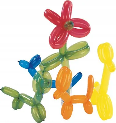 Immagine prodotto di Set per modellare palloncini in lattice con pompa creativa - 20 pezzi - Perfetto per giochi, feste e per creare forme uniche!