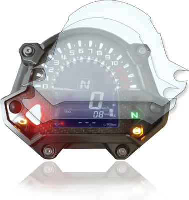 Produktbild von Kawasaki Z650 / Z900 Tachoschutzfolie Displayschutzfolie 1x Ultra Clear / 1x Anti Glare