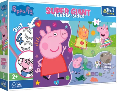 Obrázek produktu pro Trefl Puzzle Primo Super Giant 15 Peppa Pig