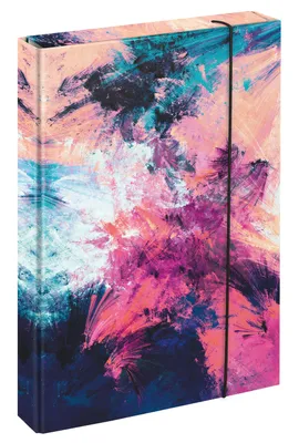 Obrázok produktu pre BAAGL Dosky na školské zošity A4 Jumbo Abstract