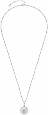 Obrázok produktu pre Leonardo Jewels náhrdelník Dana, retiazka, náhrdelník, šperky, nerezová oceľ, syn. tyrkys, lesklé striebro, 017943