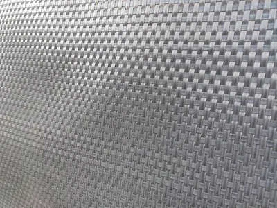 Produktbild von Sellon24® Balkonverkleidung Sichtschutz Balkonsichtschutz Polyrattan Balkonbespannung Sichtschutzmatte Windschutz Rattan Zaunblende 100 cm hoch RD17 Silber Grau Silver Grey