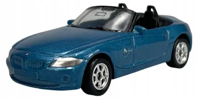 Produktbild von Welly BMW Z4 Blau Metall Modellauto Maßstab 1:64