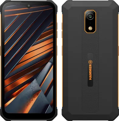 Zdjęcie produktu dla HAMMER Iron Va (pomarańczowy) DS 6,56" IPS 720x1612/1,6GHz/32GB/4GB RAM/Android 14/microSD/WiFi,BT,4G LTE