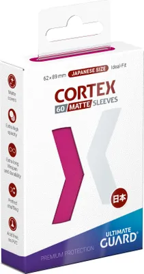 Obrázek produktu pro Ultimate Guard Cortex Sleeves Japonská velikost Matná růžová (60)