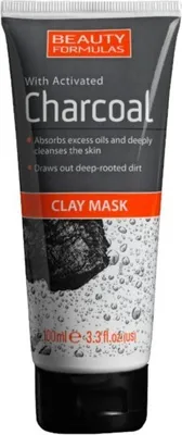 Immagine prodotto di Maschera viso al carbone attivo Carbone (Maschera all'argilla) 100 ml