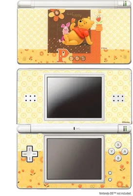 Obrázek produktu pro Designová fólie Medvídek Pú a Prasátko Think Happy pro Nintendo DS Lite