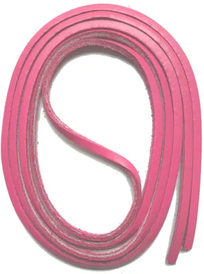Produktbild von SNORS Ledersenkel - PINK - 3mm - echtes Leder