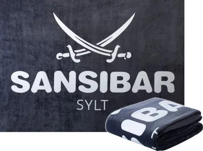 Produktbild von Sansibar Sylt Wohndecke Kuscheldecke Tagesdecke Sofadecke Microfaser 150x200 cm Anthrazit