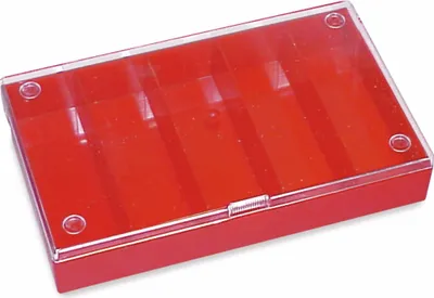 Zdjęcie produktu dla Skrzynka asortymentowa H1, 5 przegródek z możliwością układania w stosy