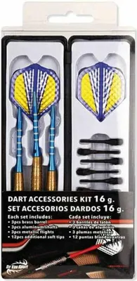Zdjęcie produktu dla Zestaw akcesoriów do rzutek Devessport unisex dla dorosłych Pl1176, czarny, XL