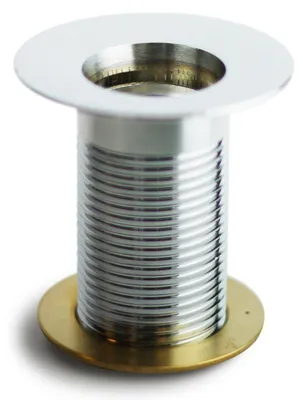 Immagine prodotto di Piletta per Fontana da Giardino da 1" in Ottone Cromato con Tappo