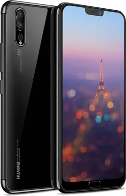 Produktbild von Conie Silikon Schutzhülle für Huawei P20 Tasche Case Cover Bumper Hülle Rand in Schwarz