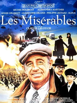Immagine prodotto di I miserabili - 1995 - Belmondo - 116x158 cm - Locandina cinematografica originale