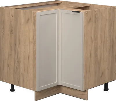 Obrázek produktu pro Rohová skříňka Vicco Fame-Line GreyBeige 80.5 cm bez pracovní desky, Model 50323