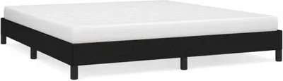 Produktbild von "im Sonderangebot"Bettgestell - CLORIS - Doppelbett - Robust und langlebig - ohne Matratze Schwarz 180x200 cm - Einfache Montage -  Stoff - NeuMöbel7774138