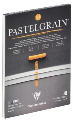 Zdjęcie produktu dla Clairefontaine 976057C, Podkładka z papieru artystycznego, 360 g/m², 12 ark.