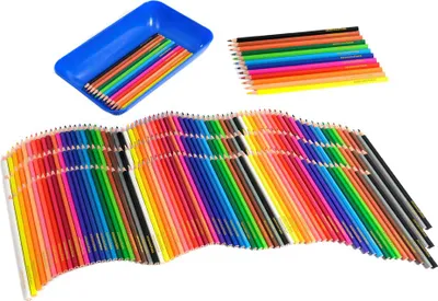Image de EBERHARD FABER 560096 Coffret EBERHARD FABER pour l'école maternelle, y compris 216 crayons de couleur