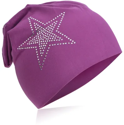 Produktbild von Kinder Beanie 2Stern Orchidee S