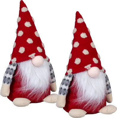 Produktbild von Wichtel 20cm(30cm)2er Set Deko Figur Weihnachten Dekofigur Weihnachten