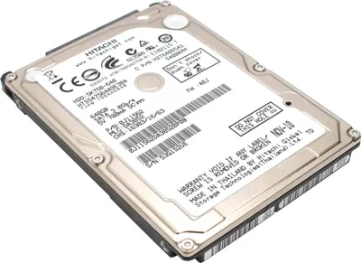 Produktbild von Festplatte 640 GB, Hitachi, SATA, 2,5", HTS547564A9E384, interne Festplatte für Notebook, Laptop, PC