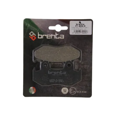 Produktbild von Bremsbeläge Brenta 3034 organisch hinten für Yamaha YFZ 450 / YFM 700 Raptor