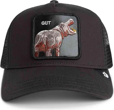 Produktbild von GOORIN Uni Trucker Cap - Kappe, Front Patch, One Size Gut Hippo Trucker