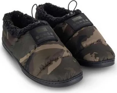 Produktbild von Nash ZT Deluxe Bivvy Slipper Camo - Größe: 42