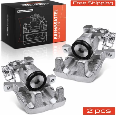 Image de Frankberg 2x Etrier de frein Arrière Gauche Droite pour VW Golf II 19E 1G1 Jetta II 165 19E 1G2