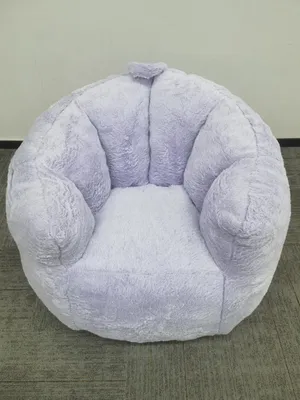 Sitzsack M, Grau, 85x70x70 cm, Schaumstofffüllung, rutschfest