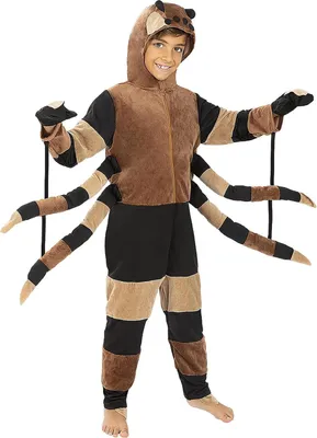 Produktbild von Spinne - Halloween Kostüm Kinder Junge Mädchen Kindergröße: 140-152