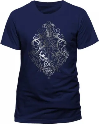 Produktbild von Harry Potter - Silver Foil Crest T-Shirt