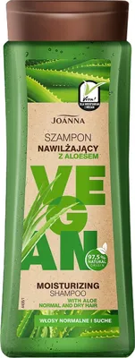 Image de JOANNA Shampooing végétalien hydratant à l'aloe vera 300ml