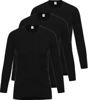Produktbild von 3er Pack Shirt 1/1 Arm Day Classic / Jeans Feinripp von der Marke Ammann 8