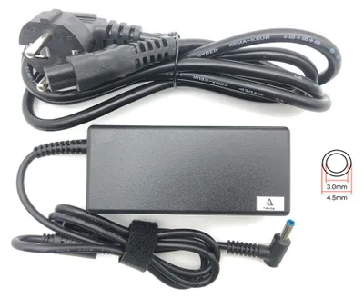 Obrázok produktu pre 45W napájací adaptér kompatibilný so zástrčkou EÚ pre P/N: 710412-001, RTL8191BE