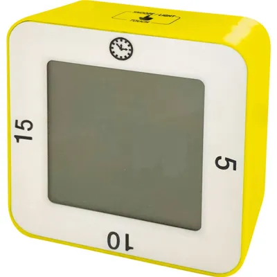 Immagine prodotto di EDUPLAY 120751 Cubo del tempo, 10 x 10 x 3,5 cm, bianco/giallo