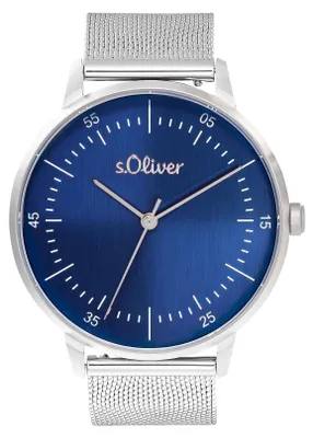 Produktbild von s.Oliver Herren Uhr Armbanduhr Edelstahl silber 2036543