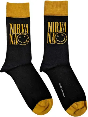 Produktbild von Nirvana Logo Stacked Black 40-45 Socken