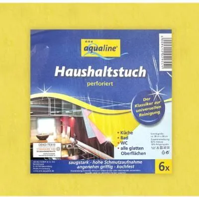 Productafbeelding van Aqualine washandjes, 6 stuks.