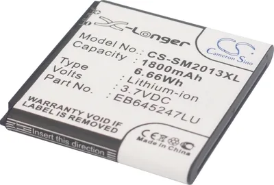 Produktbild von TECHTEK Akku Kompatibel mit [Samsung] GT-B9388, SCH-W2013 Ersetzt EB645247LL, für EB645247LU