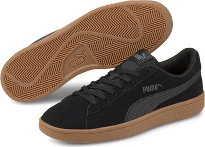 Produktbild von Puma Retro Sneaker Echtleder 'Smash v2'  puma black - puma black, Neutral EU:37 EU