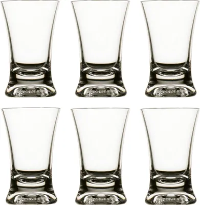 Produktbild von Schnapsglas farblos Set 6 Stück, unzerbrechlich, transparent, Tritan, Party