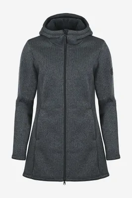 Image de Manteau en polaire tricoté coupe-vent pour femme ELKLINE MORNING DEW