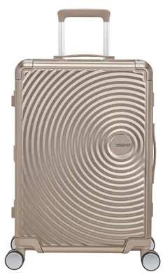 Immagine prodotto di American Tourister carrello Soundbox Alu Spinner 68 / 25 TSA Trolley Bronze grigio talpa