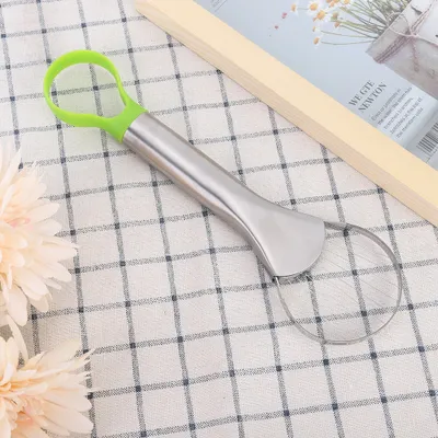Image de Outil de cuisine multifonctionnel 2 en 1 pour couper les fruits et les avocats, séparer les noyaux et couper les couteaux